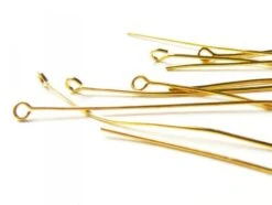 300 Clous à Oeil Dorés - 50 Mm