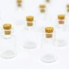 10 Fioles En Verre 2,6 Cm
