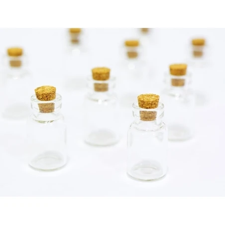 10 Fioles En Verre 2,6 Cm – Image 4