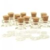 10 Fioles En Verre 2,8 Cm