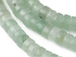 100 Perles Heishi Naturelles 4 Mm - Aventurine