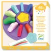 Djeco 12 Crayons Fleurs Pour Les Petits - Formes Ergonomiques