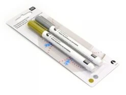 2 Feutres De Peinture Pour Porcelaine - Argent Et Or