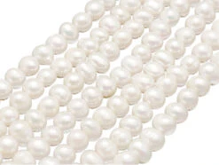 20 Perles Effet Culture Rondes - 8 Mm