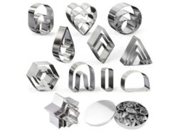27 Emporte-pièces DIY Acier Inoxydable - Boite Métal
