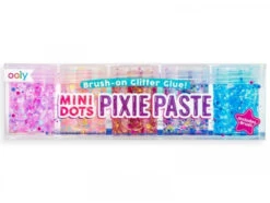 Ooly 5 Mini Pots De Colle Ă Paillettes Avec Pinceau
