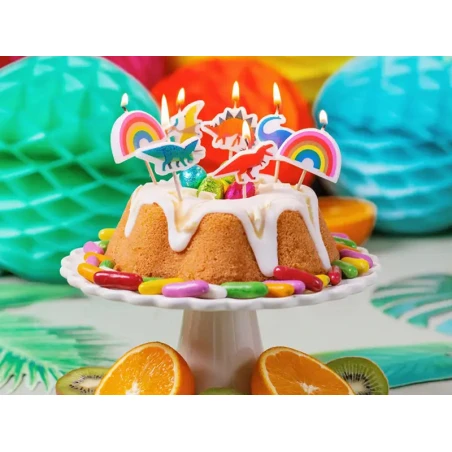 Talking Tables 5 Petites Bougies D'anniversaire Arc-en-ciel – Image 8