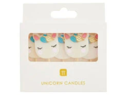 Talking Tables 5 Petites Bougies D'anniversaire Licorne