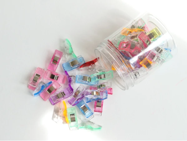 50 Pinces Clips Multicolores Pour Loisirs Créatifs – Image 2