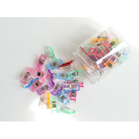 50 Pinces Clips Multicolores Pour Loisirs Créatifs – Image 6