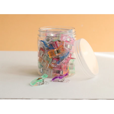 50 Pinces Clips Multicolores Pour Loisirs Créatifs – Image 7