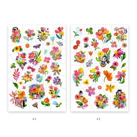 Djeco 50 Tatouages - Aqua Flor – Image 4