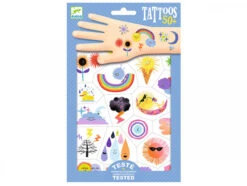 Djeco 50 Tatouages - Emojis Météo