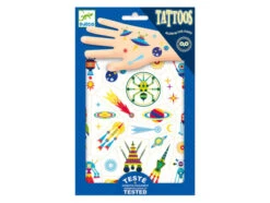 Djeco 50 Tatouages Phosphorescents - Space Oddity