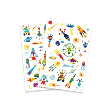 Djeco 50 Tatouages Phosphorescents - Space Oddity – Image 5