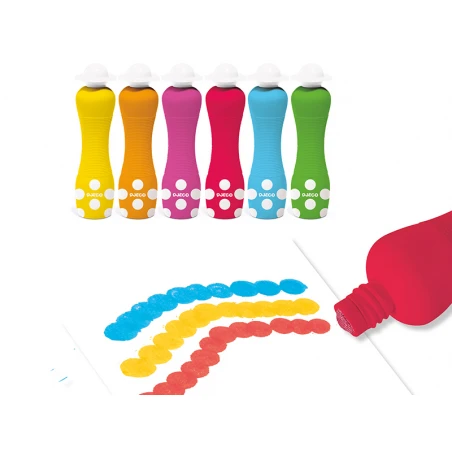 Djeco 6 Marqueurs Mousse Pour Enfants – Image 4