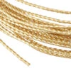6 Mètres De Fil De Cuivre Torsadé - Doré Mat - 0,8 Mm