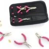 6 Mini Pinces Roses Pour Création De Bijoux - Dans Un Joli étui