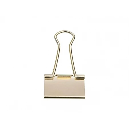 6 Pinces Clip Dorées 32 Mm – Image 5