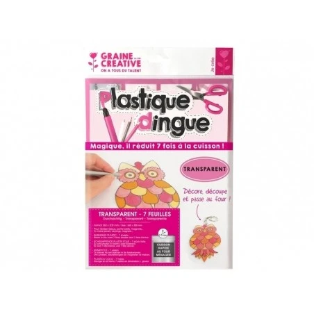 7 Feuilles De Plastique Fou / Plastique Dingue - Tranparent – Image 4