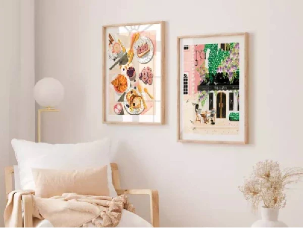 Affiche Aquarelle - Brunch - 18 X 24 Cm - ATWS – Image 2