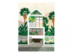 Affiche Aquarelle – Dreamhouse - 18 X 24 Cm - ATWS