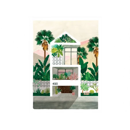 Affiche Aquarelle – Dreamhouse – 29.7 X 39.7 Cm – ATWS – Image 3