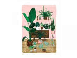 Affiche Aquarelle - Living Room - 18 X 24 Cm - ATWS