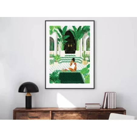 Affiche Aquarelle - Medina - 18 X 24 Cm - ATWS – Image 4