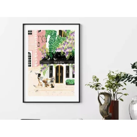 Affiche Aquarelle - Paris - 18 X 24 Cm - ATWS – Image 4