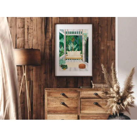 Affiche Aquarelle - Porche - 18 X 24 Cm - ATWS – Image 4