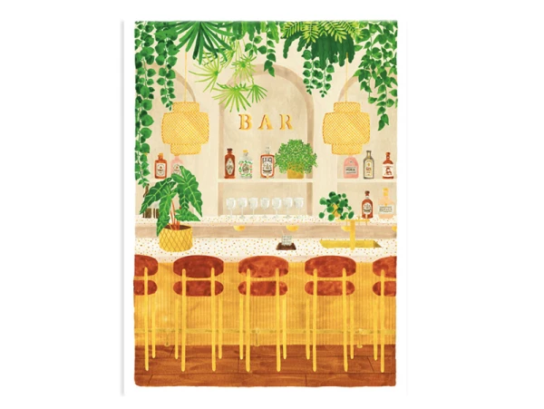 Affiche Bar - 29,7 X 39,7 Cm - ATWS
