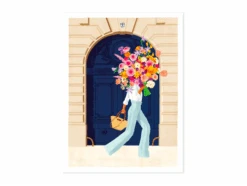 Affiche Parisian Door - 18 X 24 Cm- ATWS