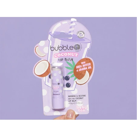 Baume à Lèvres Noix De Coco Boba Tea - Bubble T Cosmetics – Image 5