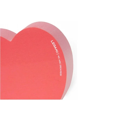 Bloc-notes Adhésif Cœur Rose - Legami – Image 7