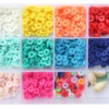 Boite De 11 Couleurs De Perles Heishi 6 Mm POP + Accessoires