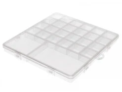 Boite De Rangement Pour Perles - 26 Compartiments - 19 X 20 Cm