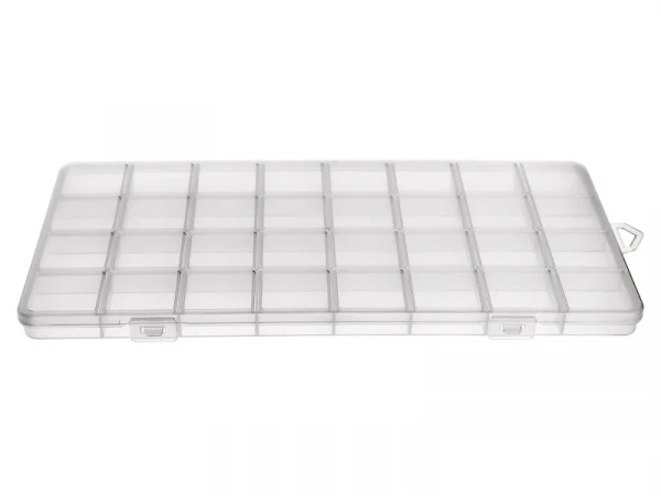 Boite De Rangement Pour Perles - 32 Compartiments - 26 X 13 Cm – Image 4