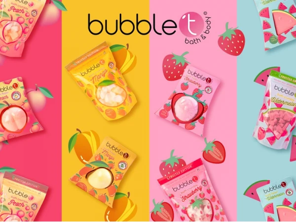 Bombe De Bain Poire Bubble T Cosmetics – Image 2