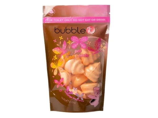 Bombes Pour Toilettes Parfum Orange - Bubble T Cosmetics
