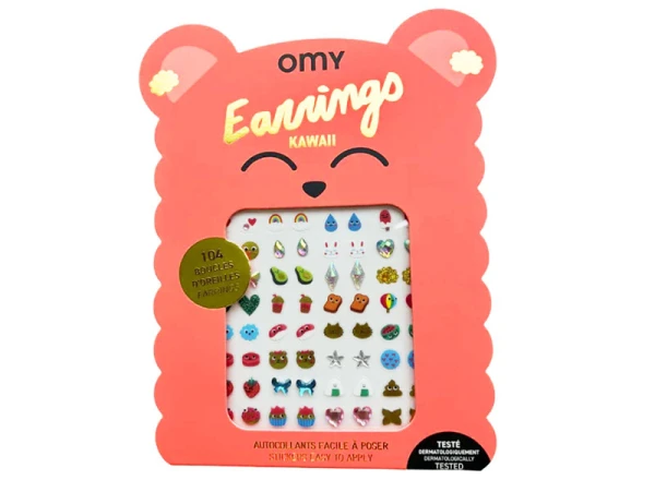 Boucles D'oreilles Stickers - Kawai- OMY – Image 2