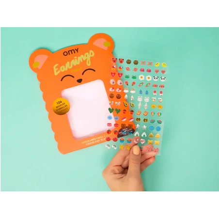 Boucles D'oreilles Stickers - Kawai- OMY – Image 5
