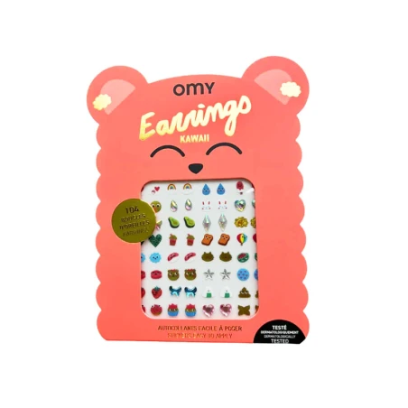 Boucles D'oreilles Stickers - Kawai- OMY – Image 6