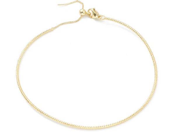 Bracelet Chaîne Doré à L'or Fin 18K