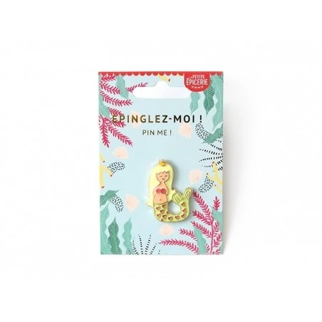 Broche Pin's émaillé Sirène – Image 4