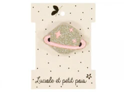 Broche - Planète Rose
