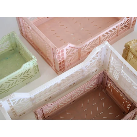 Cagette En Plastique Empilable - Large - Mint – Image 7