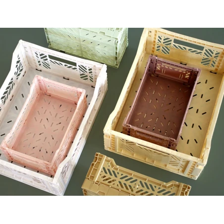 Cagette En Plastique Empilable - Large - Mint – Image 8