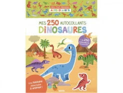 Cahier Mes 250 Autocollants - Dinosaures