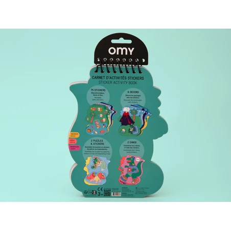 Carnet D'activité Sticker - Dino De OMY – Image 13